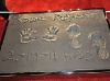 Kobe Bryant's hand & Foot Prints in Cement