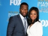 50 Cent and Kimberly Elise at the 42nd NCAAP Image Awards